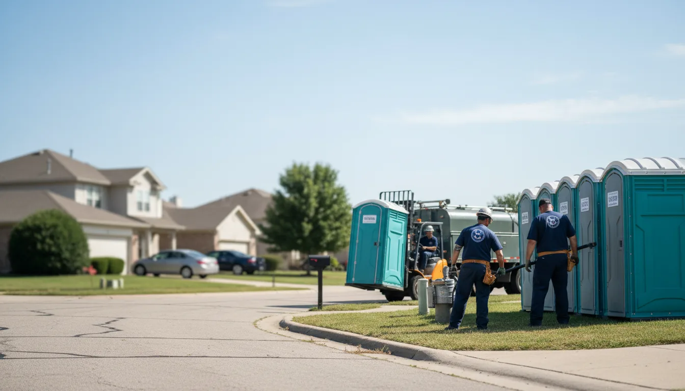 Porta Potty Rental in Texas near me